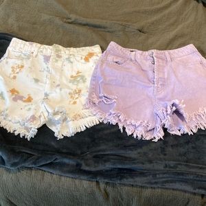 TWO pairs of target shorts